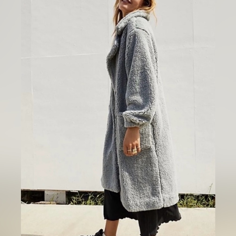 L58. {Free People} Tessa Teddy coat